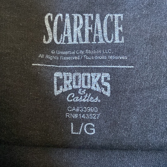 Crooks & Castles Scarface T Shirt - Picture 5 of 5